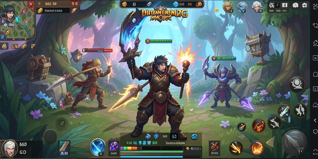 Pengalaman gameplay mendebarkan di dunia fantastis 66D.