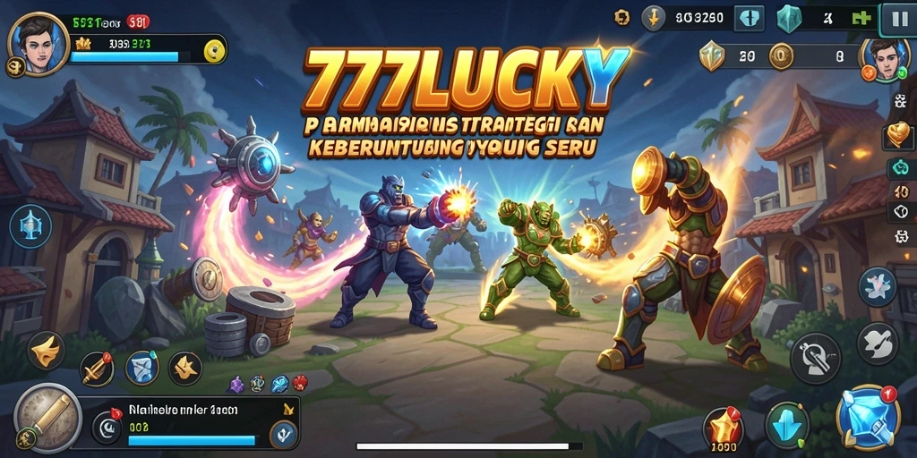 Tampilan gameplay menakjubkan dari 777LUCKY yang seru.