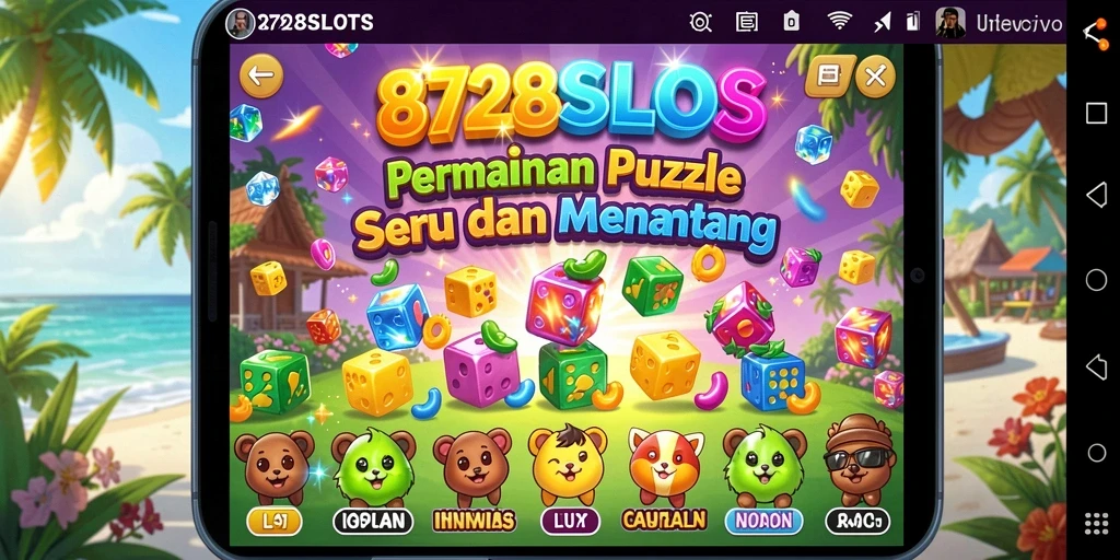 Tampilan gameplay 8728SLOTS yang menarik dan menantang.