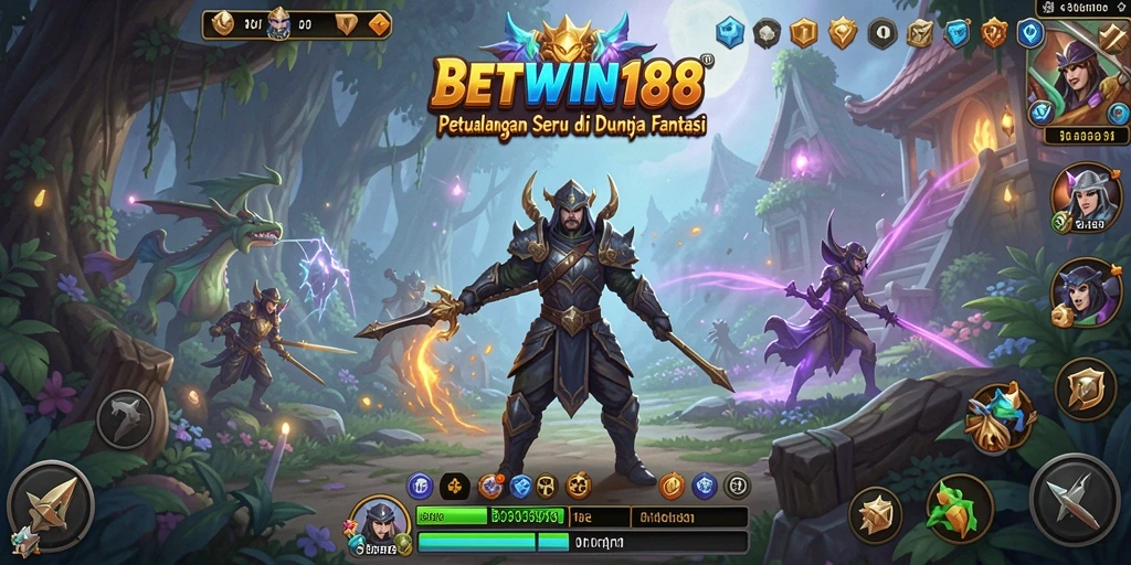 Screeshot gameplay BETWIN188 menampilkan petualangan seru dan karakter unik.