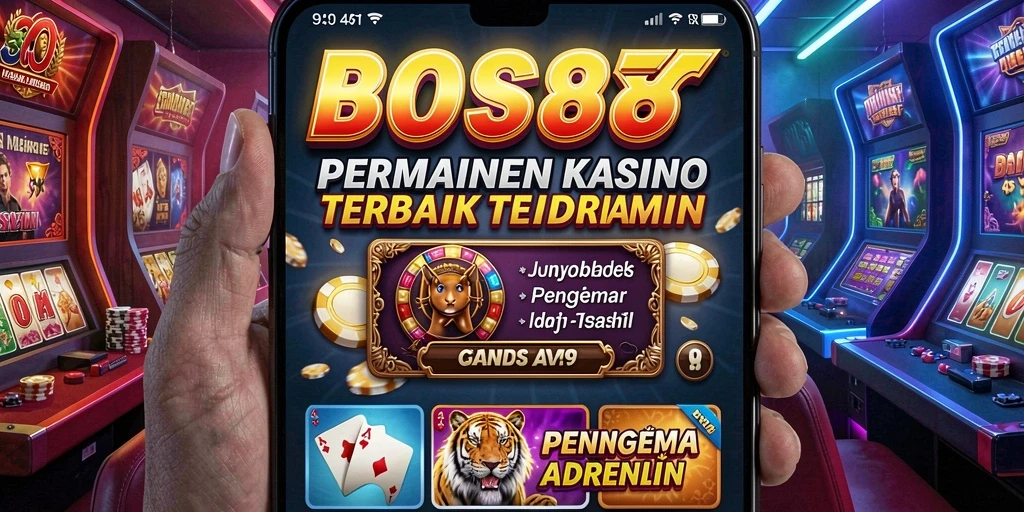 Tangkapan layar gameplay BOS88 yang menampilkan suasana kasino yang mengesankan.