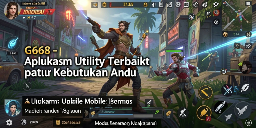Screenshot G668 menunjukkan antarmuka sederhana dan fitur pembersihan efektif.