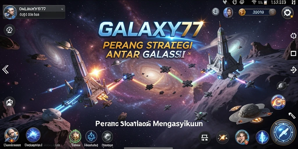 Tampilan awal gameplay GALAXY77 yang menantang dan menarik.