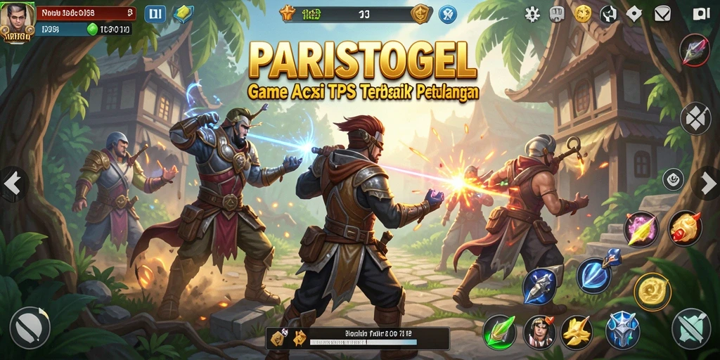 Tampilan aksi seru dalam gameplay PARISTOGEL yang mendebarkan.