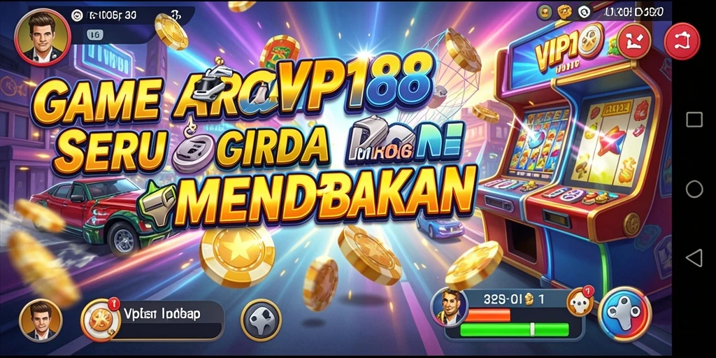 Tangkapan layar gameplay yang menunjukkan aksi seru dalam VIP188.