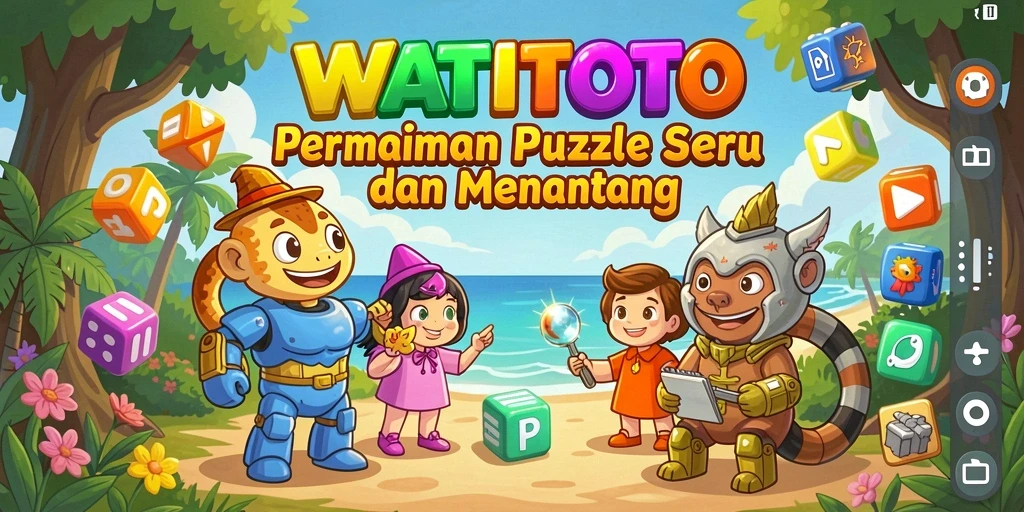 Tampilan gameplay menarik dari WATITOTO yang menantang dan seru.